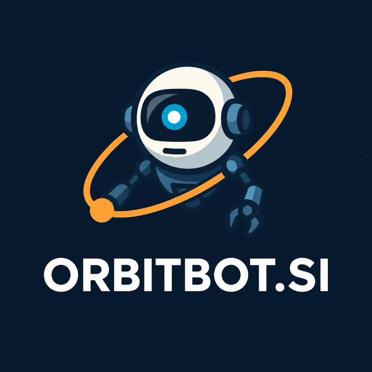 ORBITBOT.SI robot logo